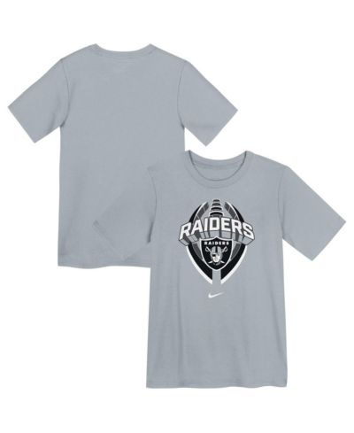 Nike Preschool Gray Las Vegas Raiders Icon Legend Performance T-Shirt