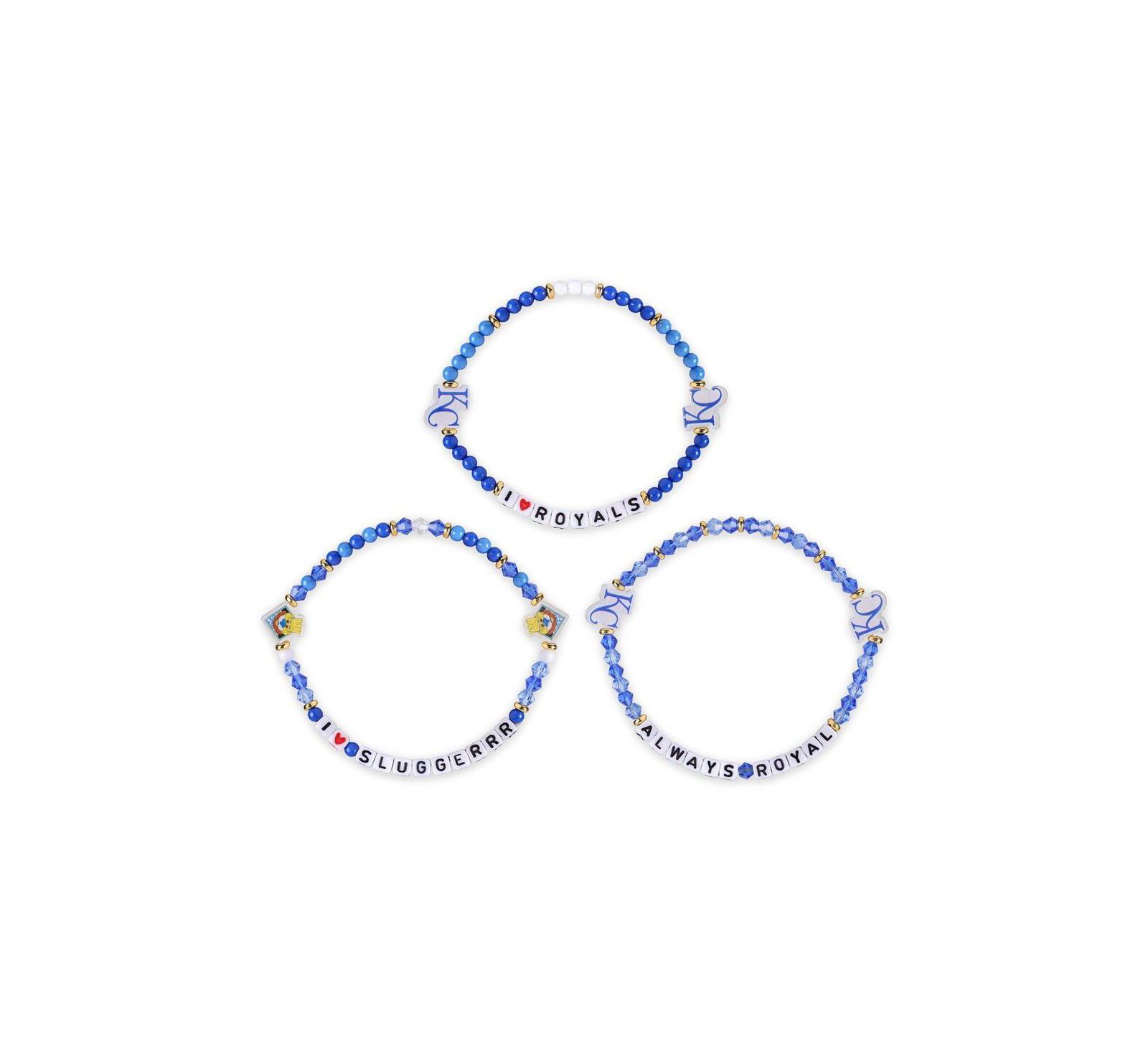 FOCO Kansas City Royals комплект браслетов Friendship, 3-Pack