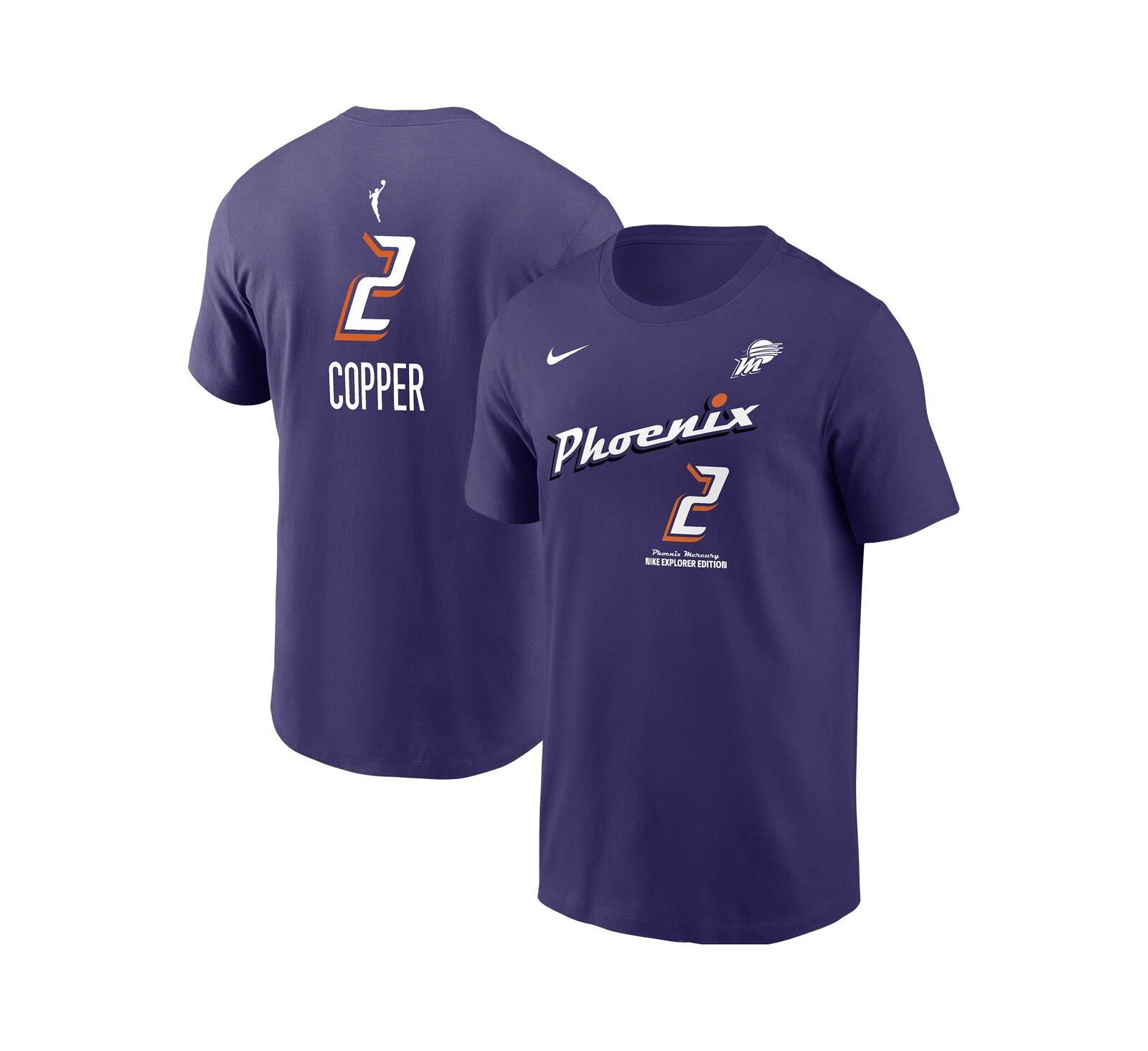 Nike Men's Kahleah Copper Purple Phoenix Mercury Explorer Edition Name & Number T-Shirt