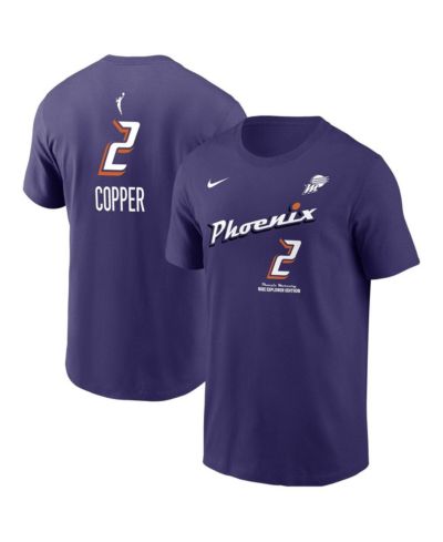 Nike Men's Kahleah Copper Purple Phoenix Mercury Explorer Edition Name & Number T-Shirt