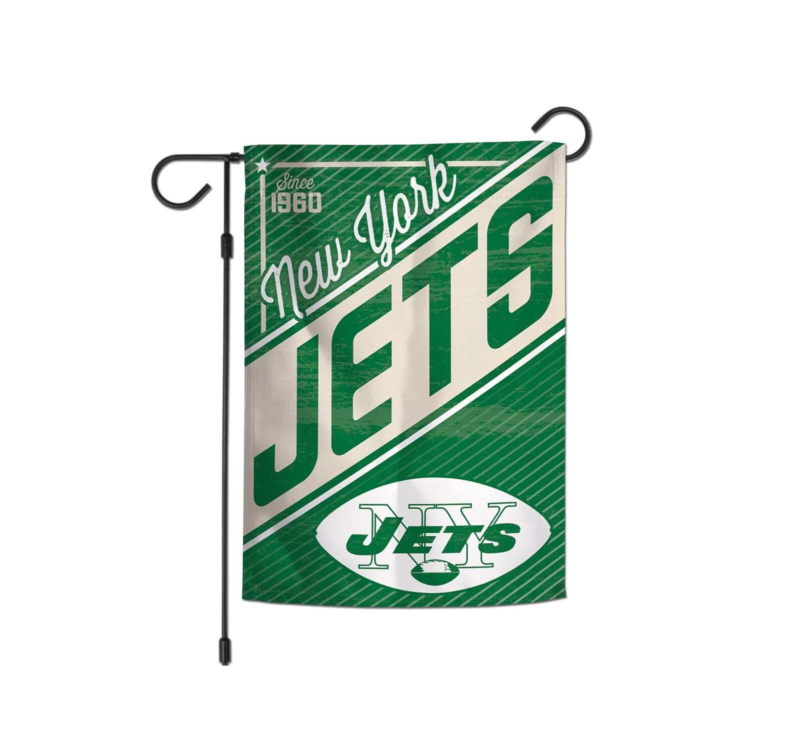 Wincraft New York Jets 2-Sided 12'' x 18'' Team Garden Flag