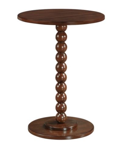 Convenience Concepts 17.75" Wood Classic Accents Venetian Islands Spindle Table