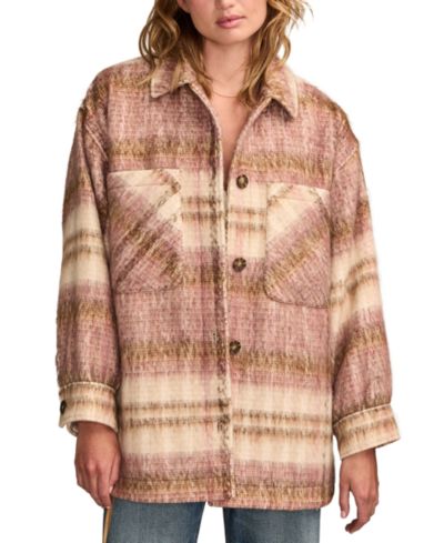 Женская фланелевая рубашка Lucky Brand Oversized Plaid
