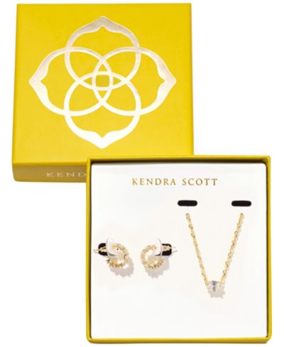 Комплект из 2-х украшений Kendra Scott Cailin Cubic Zirconia