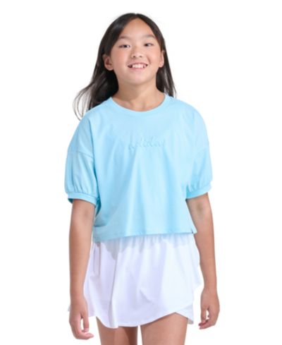 adidas Girls' 8-16 Short-Sleeve Balloon T-Shirt