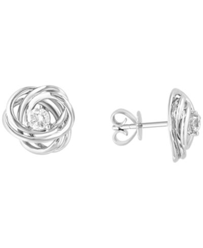 EFFY Collection Бриллиантовые серьги (3/8 ct. t.w.) в белом золоте 14k