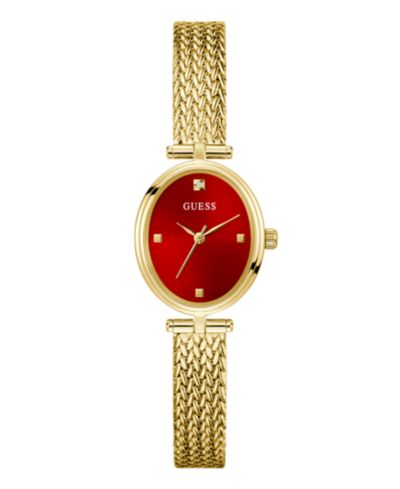 GUESS Women's Gold Tone Analog Watch, 24mm