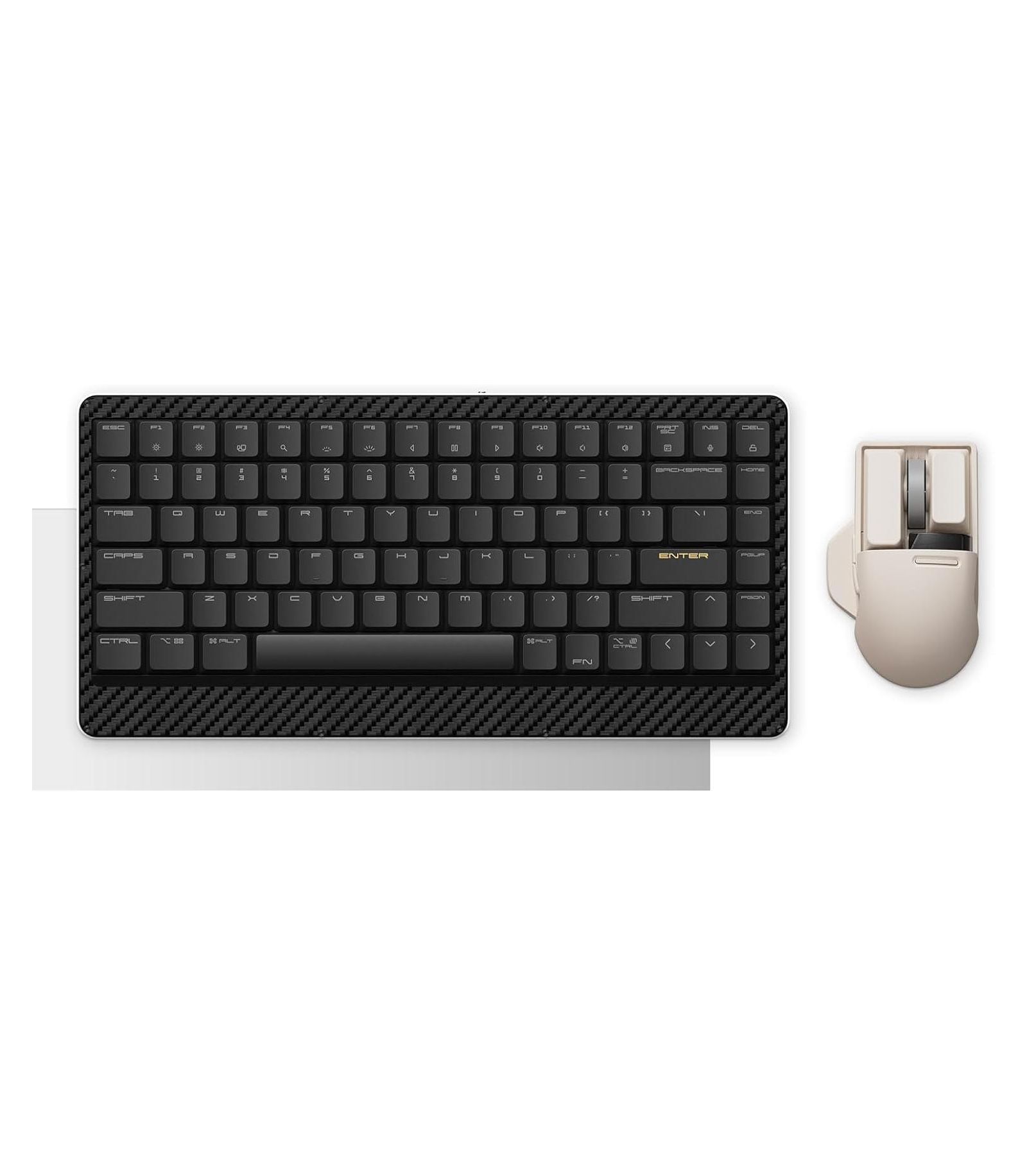Lofree Edge 75% Low-Profile Mechanical Rechargeable Wireless Keyboard and Mouse for Windows