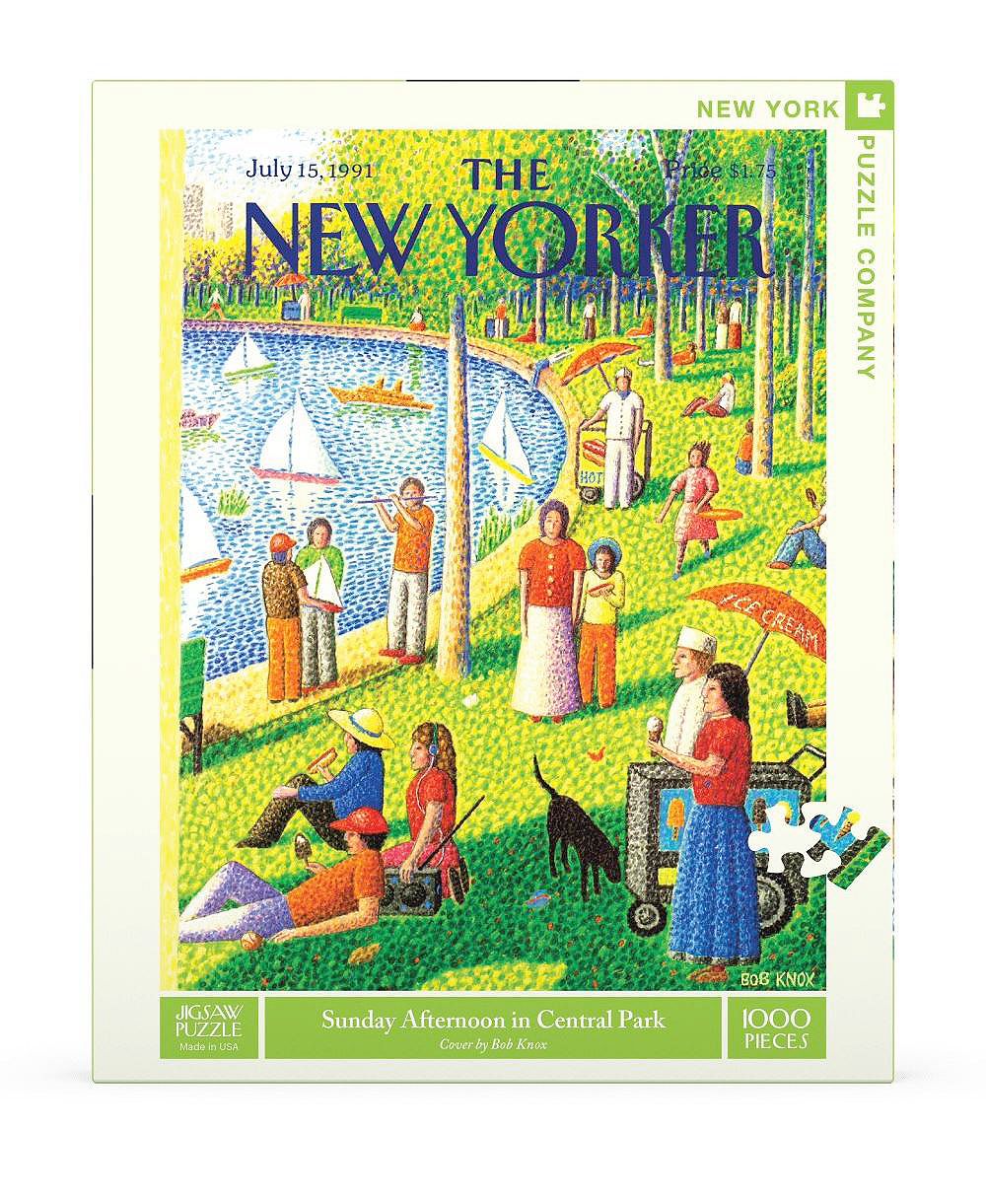 Пазл New York Puzzle Company Sunday Afternoon in Central Park 1000 Piece