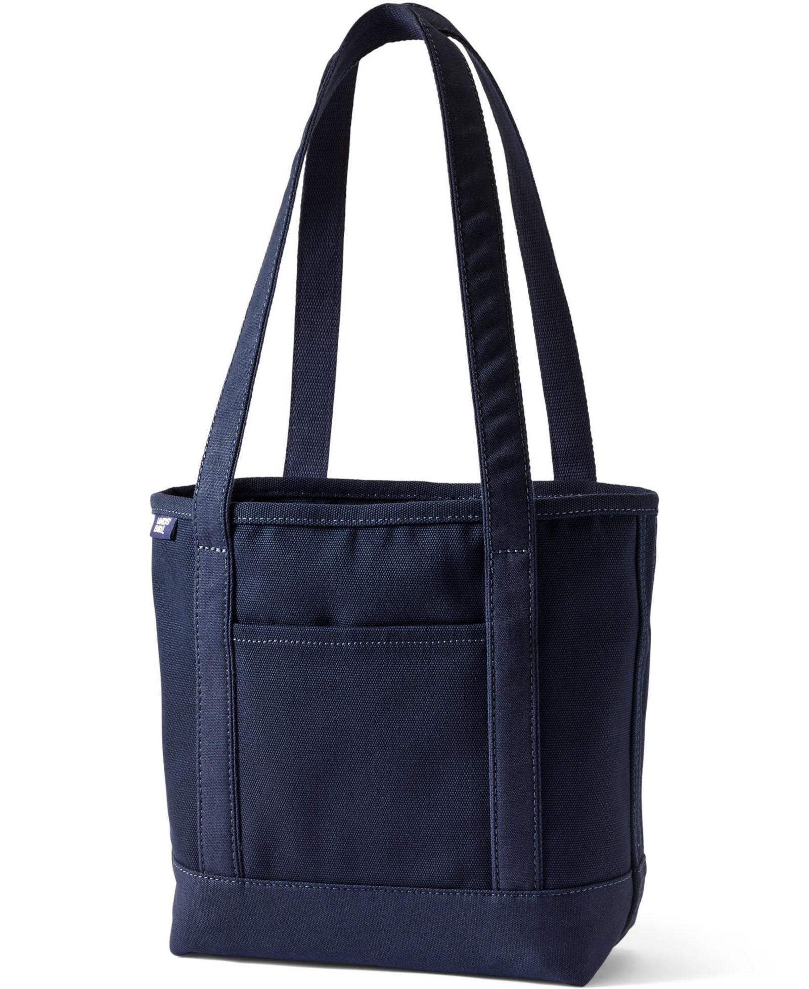 Женская холщовая сумка Lands' End Medium Solid Color с 5 карманами