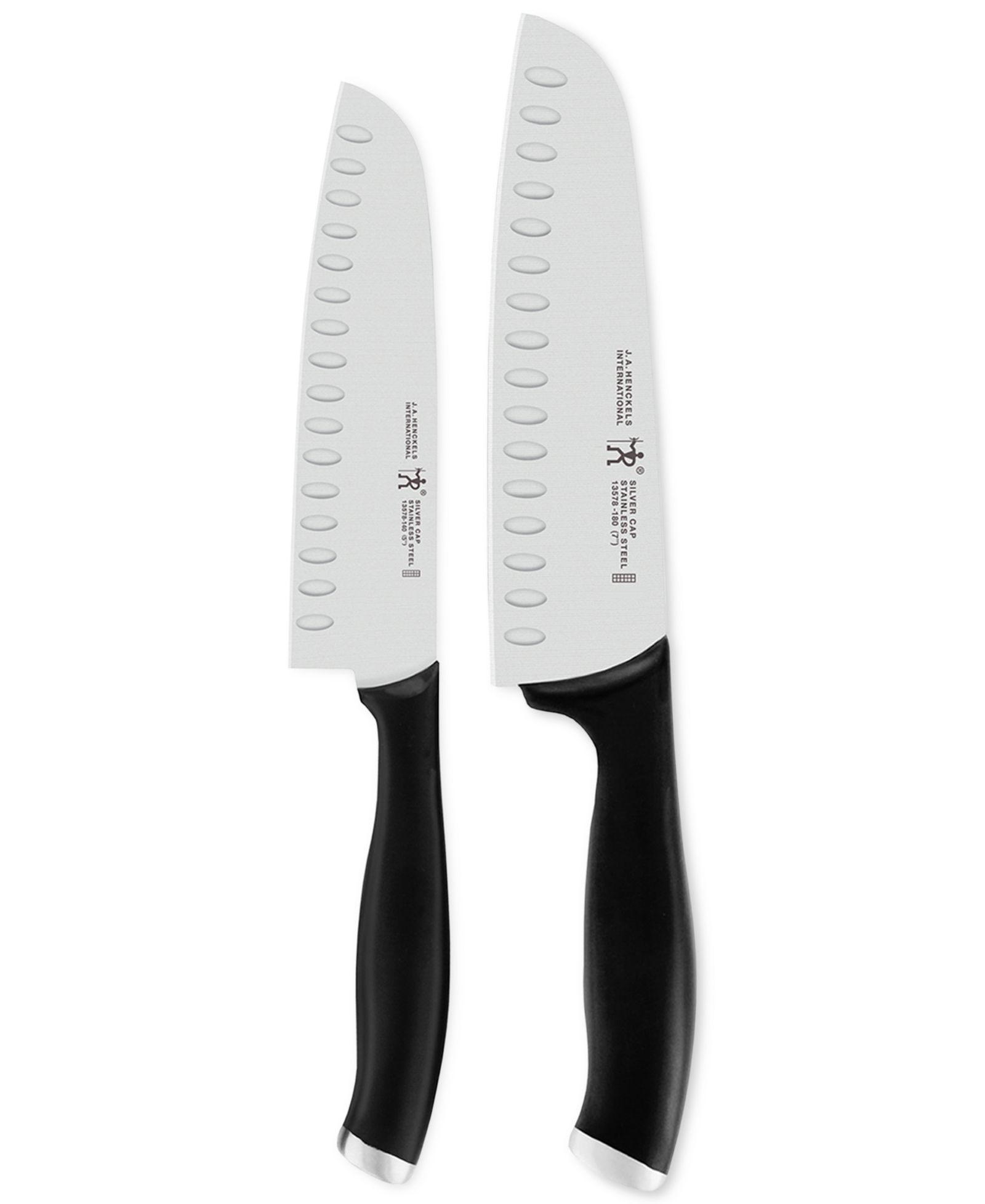 HENCKELS International Silvercap 2-Pc. Asian Knife Set