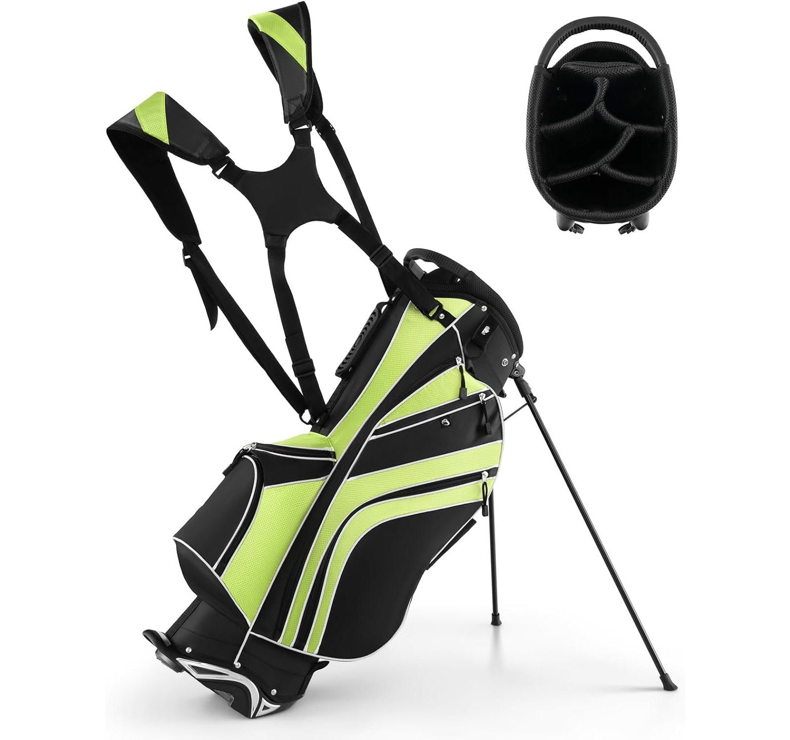Mecale сумка для гольфа Golf Stand Bag, легкая и портативная с плечевым ремнем