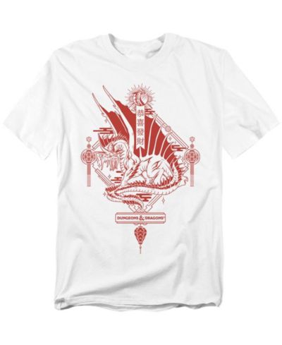 D&D Men's Dungeons And Dragons Year Of The Dragon Red Lantern T-Shirt