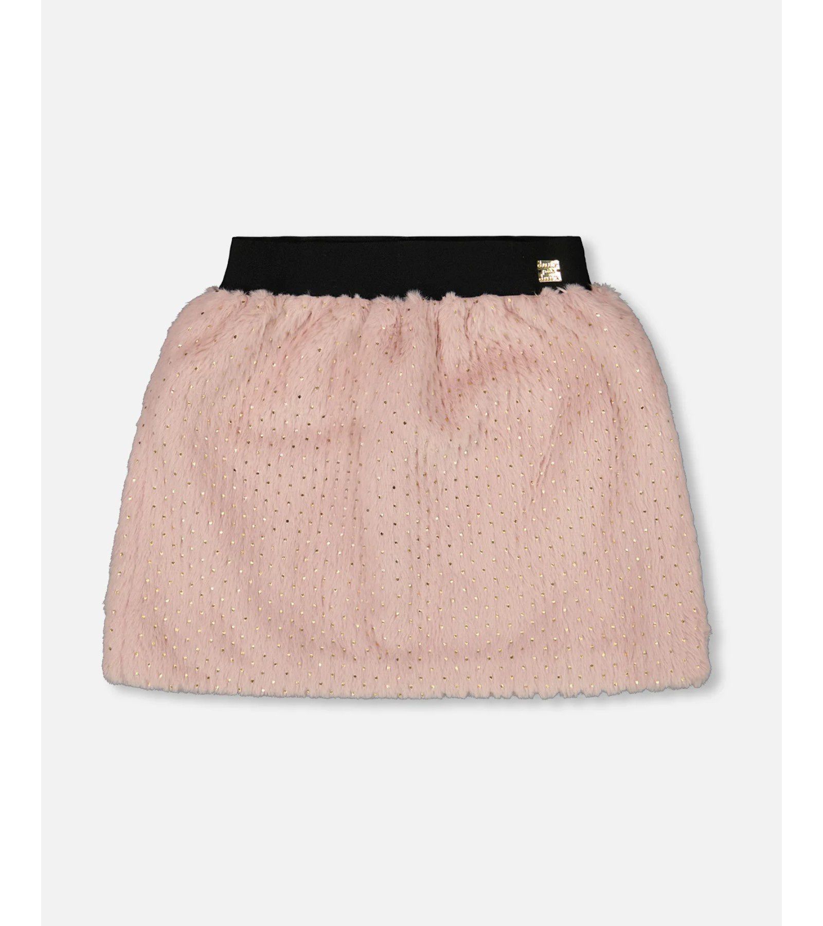Deux par Deux Girl Fake Fur Skirt Pink - Toddler|Child