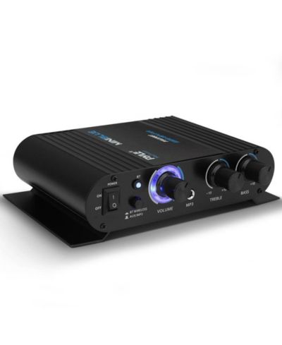 Компактный аудиоусилитель Pyle Bluetooth Mini Blue, 90 Watt Amp