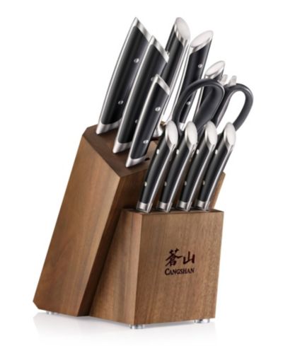 Cangshan Helena Series 12-Pc. Knife Block Set