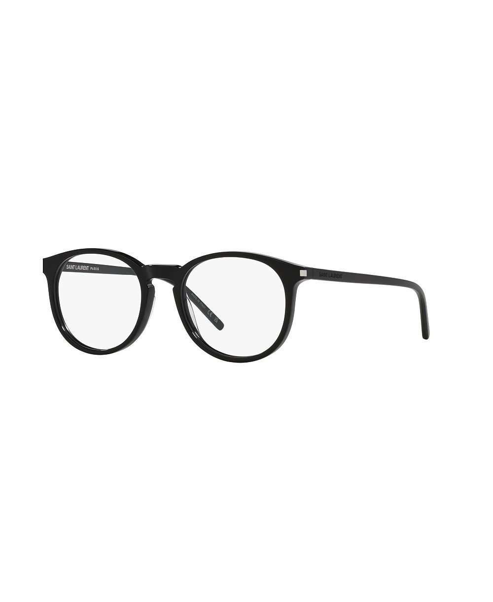 Saint Laurent очки Saint Laurent Unisex Round Plastic SL 106 Eyeglasses