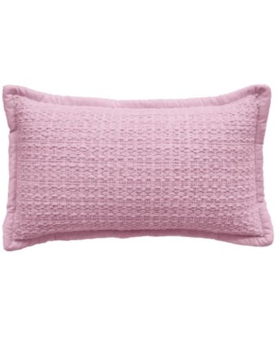 Vibhsa Honeycomb Handwoven Decorative Pillow, 14" x 24"