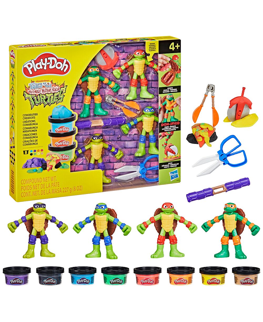 Play-Doh Teenage Mutant Ninja Turtles Cowabunga Creations набор
