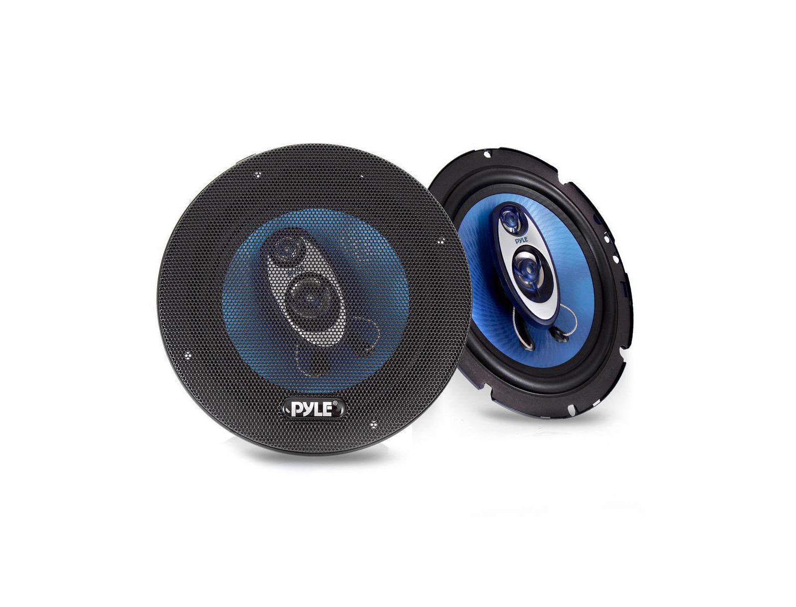 Pyle 180W RMS 4-Ohm Three-Way Car Speakers
