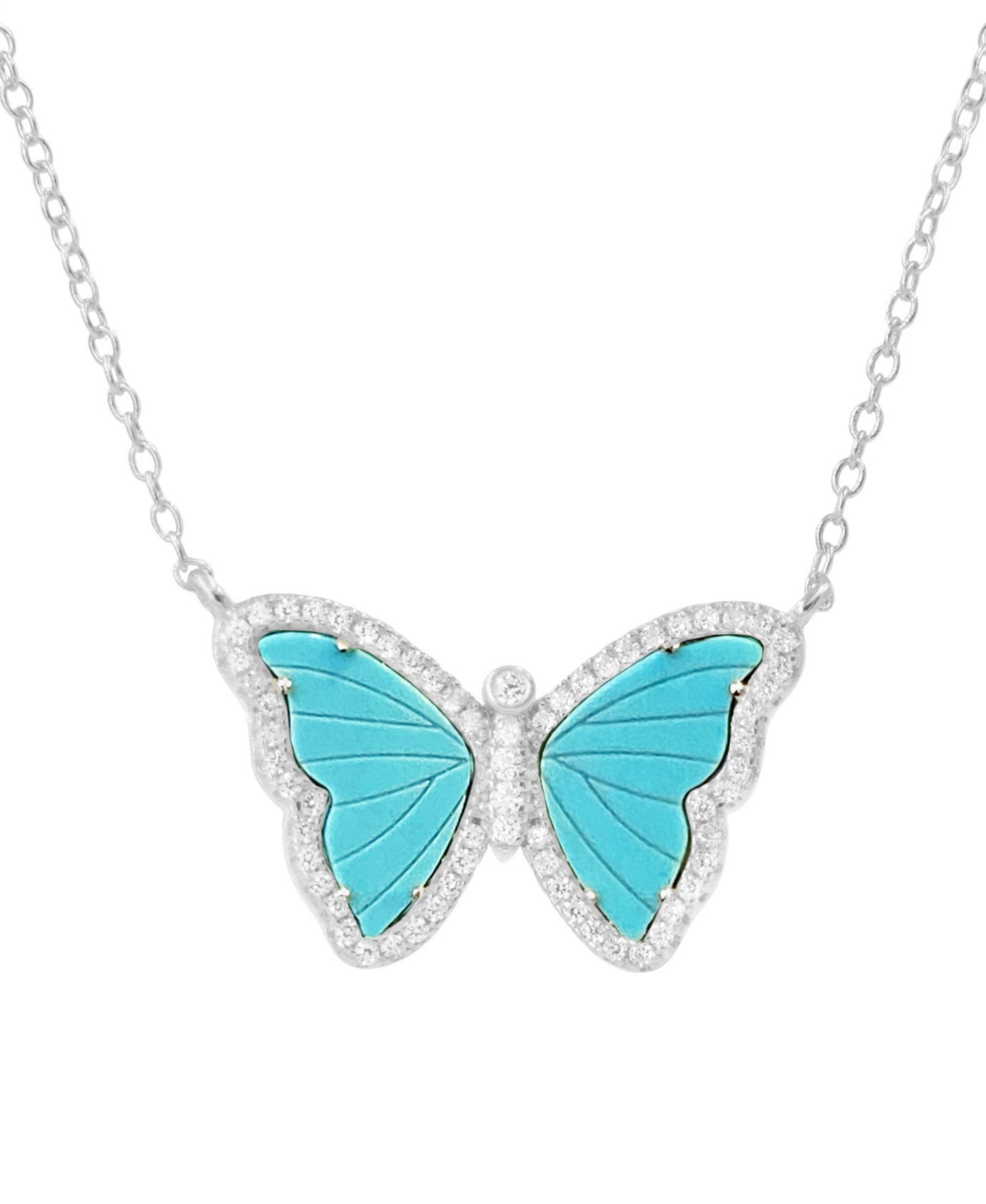 Ожерелье-кулон Kamaria Butterfly с позолотой