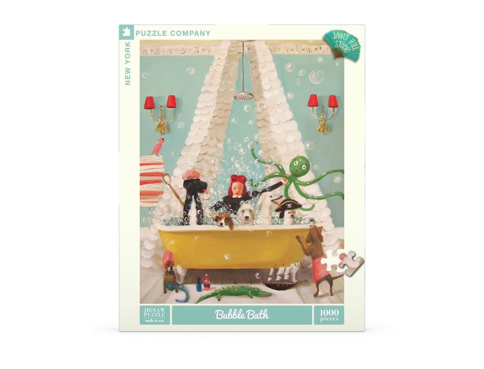New York Puzzle Company пазл Bubble Bath, 1000 деталей