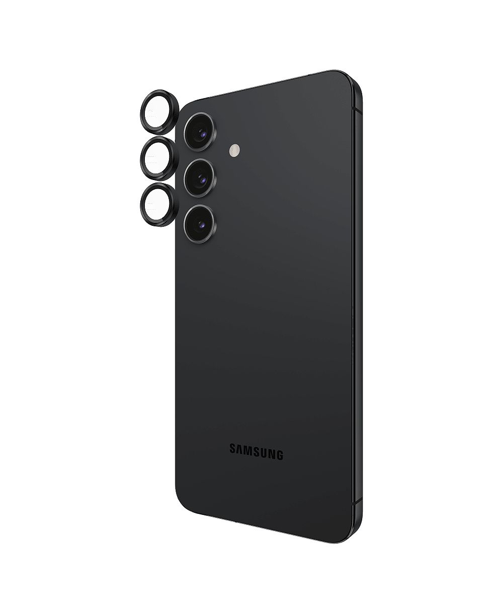 Case-mate Samsung Galaxy S 2025 Aluminum-Ring Tempered-Glass Camera Lens Protector for Samsung Galaxy S 2025 Small