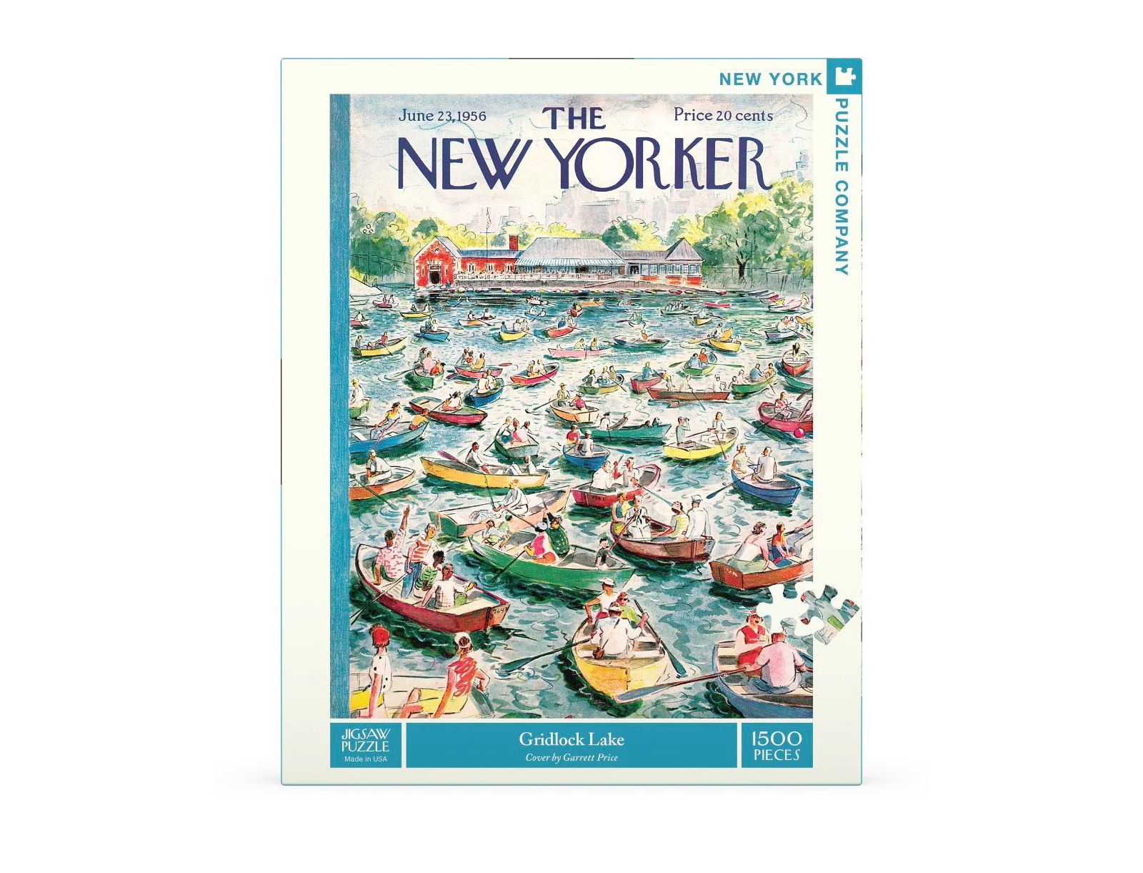 Пазл New York Puzzle Company Gridlock Lake на 1500 деталей