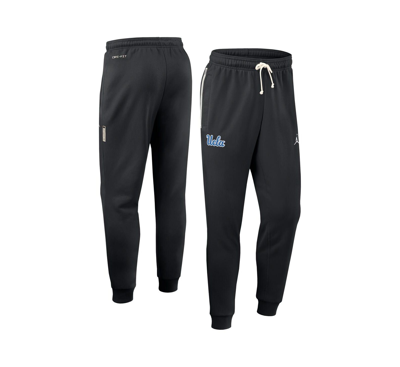 Jordan Men's Black UCLA Bruins 2025 Sideline Performance Taper Pants