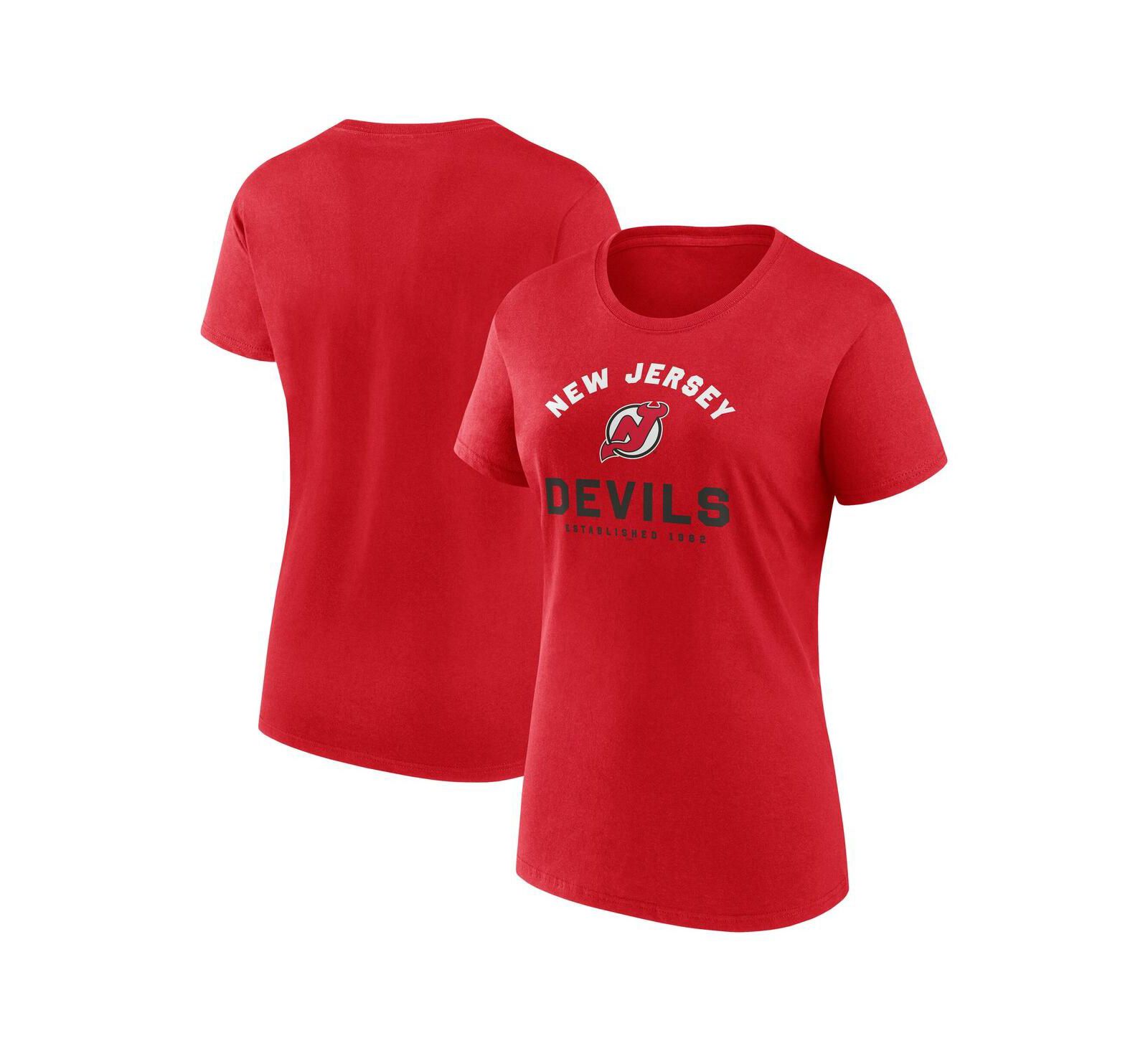 Logo Athletic Women's Red New Jersey Devils Unrivaled T-Shirt