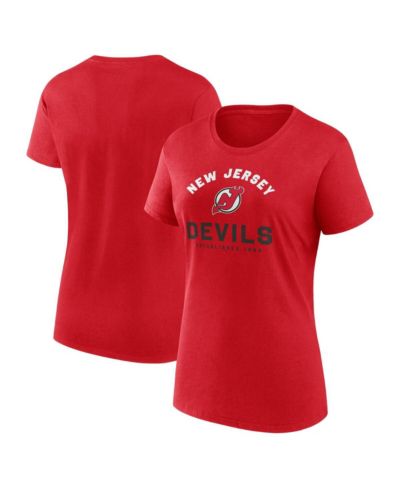 Женская футболка Logo Athletic New Jersey Devils Unrivaled, красная
