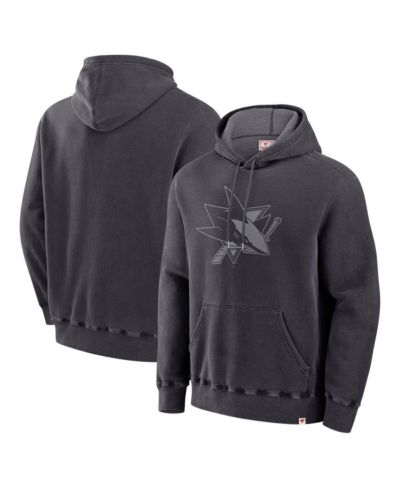 Мужское худи Fanatics Black San Jose Sharks Pullover