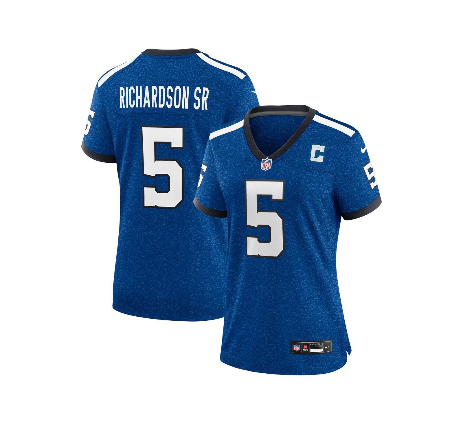 Мужская джерси Nike Anthony Richardson Sr. Royal Indianapolis Colts Alternate Indiana Nights