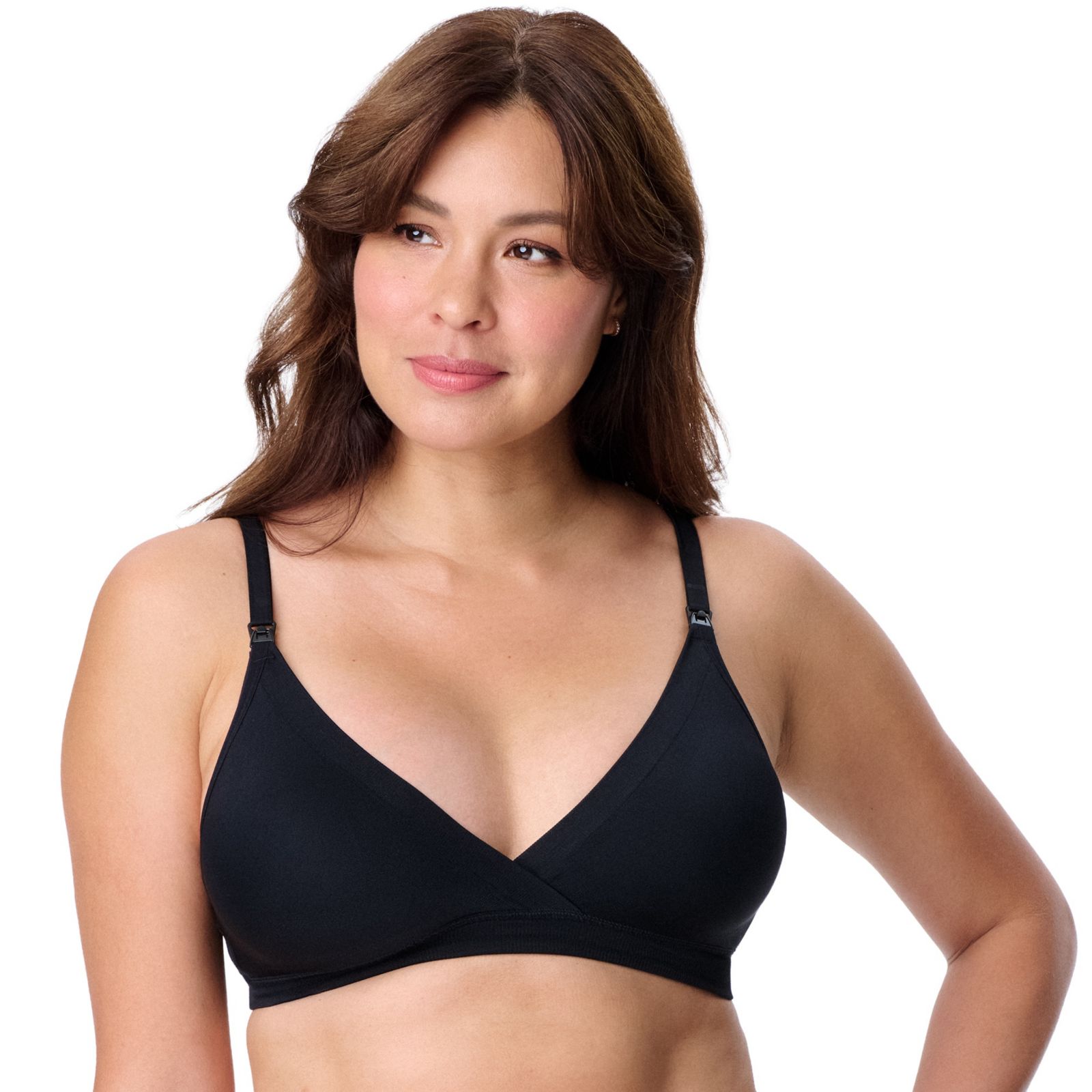 Motherhood Women's Maternity Wireless Seamless Wrap Nursing Bra