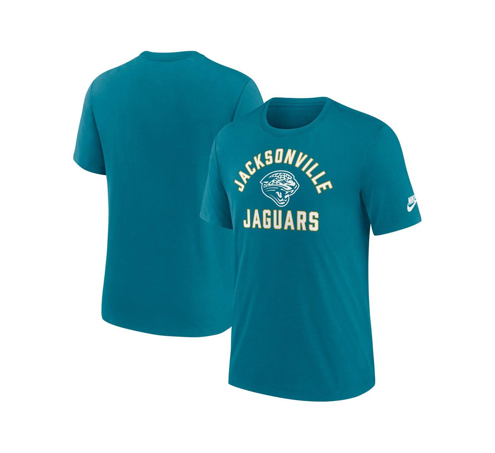Nike Men's Teal Jacksonville Jaguars Favorable Timeline Tri-Blend T-Shirt