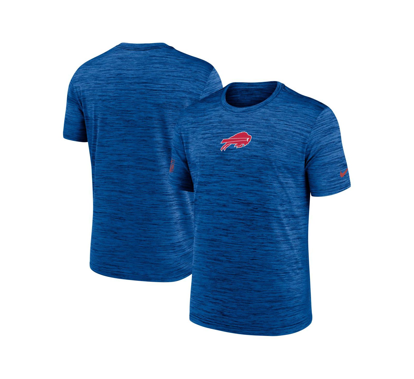Мужская спортивная футболка Nike Royal Buffalo Bills Big & Tall Sideline Velocity Performance
