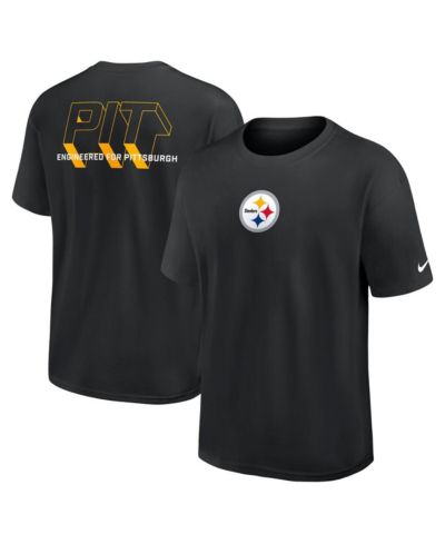 Nike Мужская футболка Black Pittsburgh Steelers Dominate the Game Essential Max90