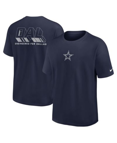 Nike Men's Navy Dallas Cowboys Dominate the Game Essential Max90 T-Shirt