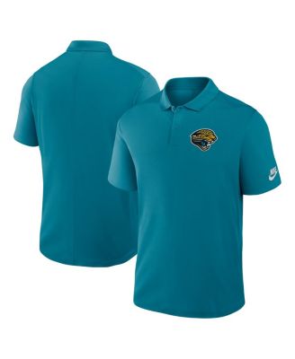 Мужская футболка-поло Nike Teal Jacksonville Jaguars Rewind Victory Performance