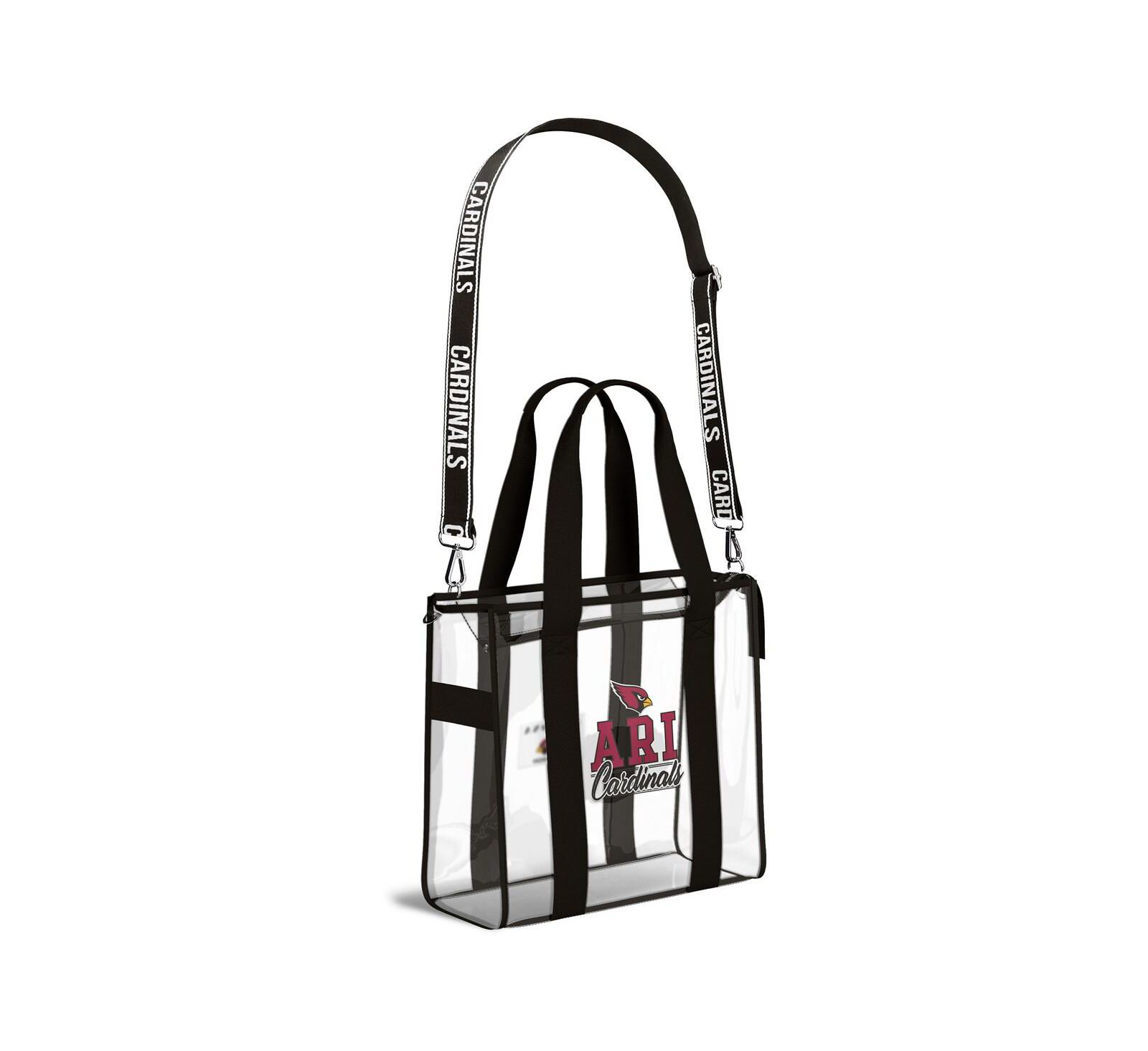 WEAR by Erin Andrews Arizona Cardinals Stadium with Team Color Trim Tote Bag