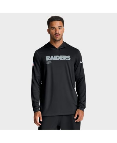 Мужская футболка-худи Nike Las Vegas Raiders Performance