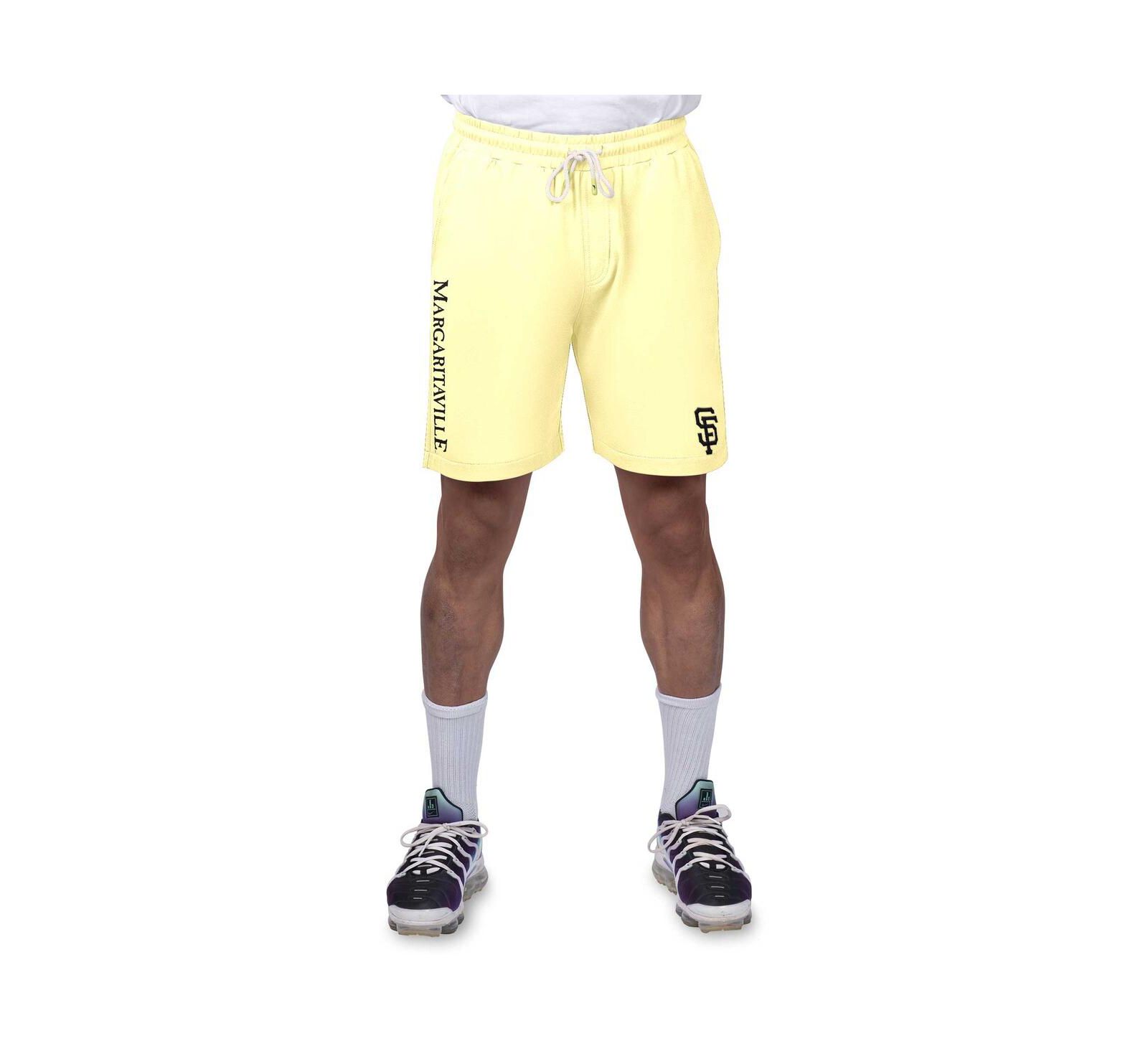 Margaritaville Men's Yellow San Francisco Giants Peached French Terry Shorts