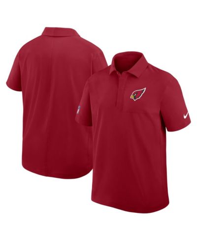 Футболка-поло Nike Men's Cardinal Arizona Cardinals Sideline City Pride из ткани performance