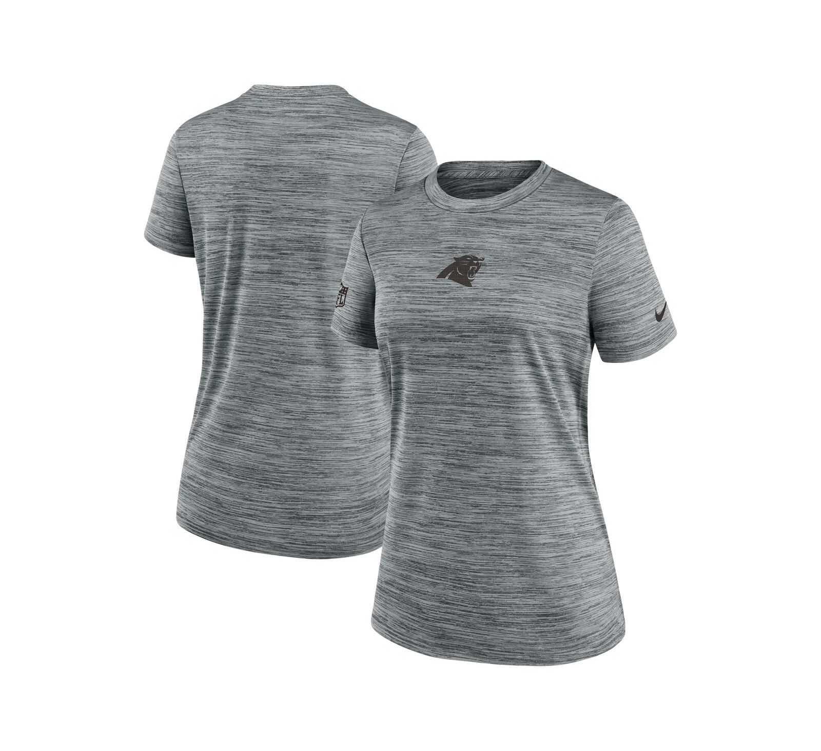 Женская футболка Nike Carolina Panthers Sideline Velocity Performance Gray