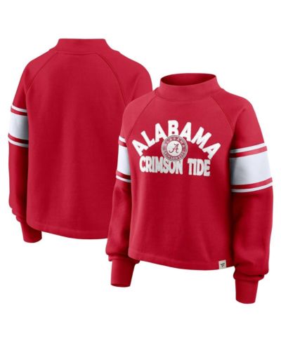 Женское свитшот на молнии Fanatics Crimson Alabama Crimson Tide Punt Coverage