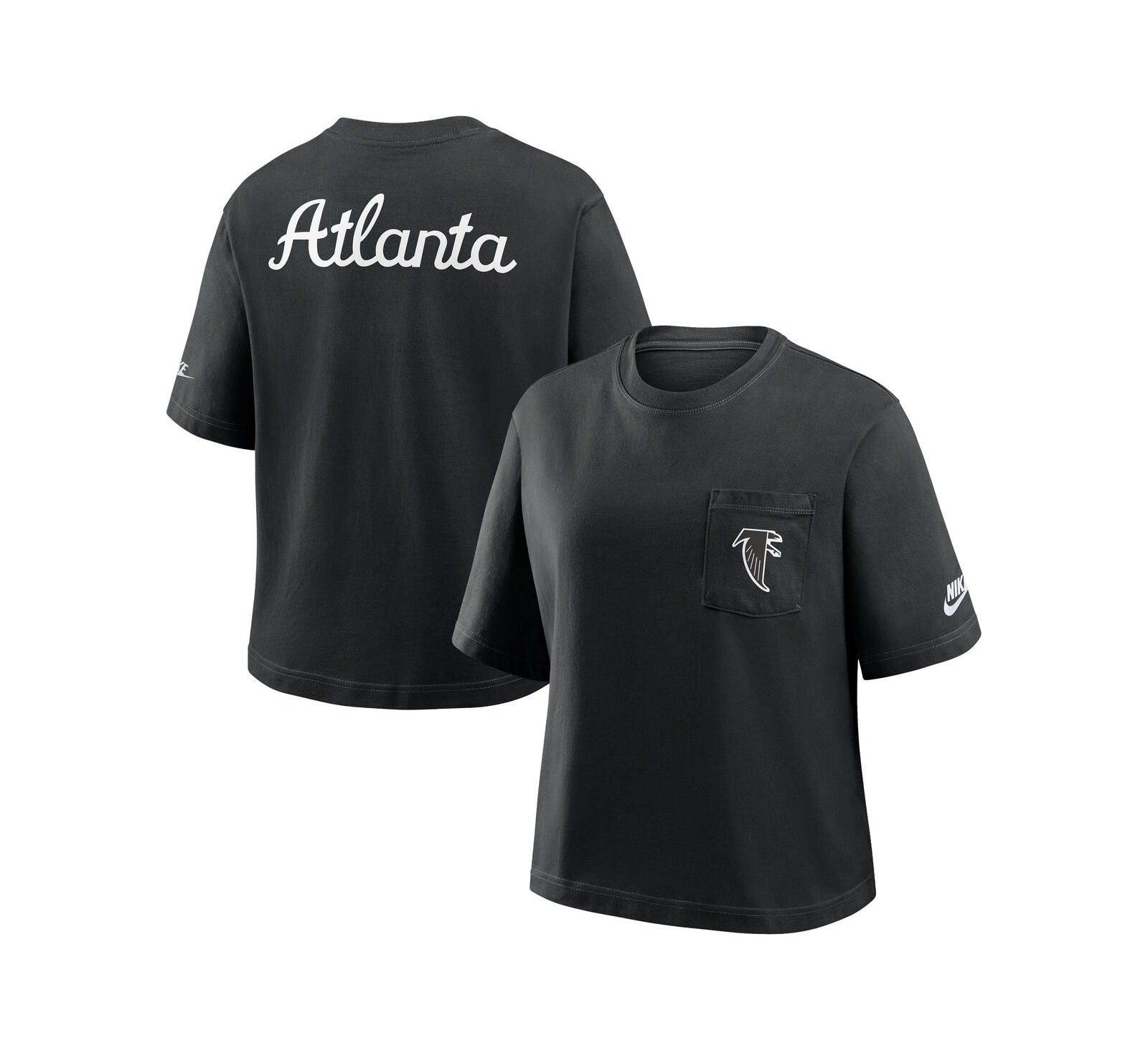 Женская футболка Nike Black Atlanta Falcons Rewind