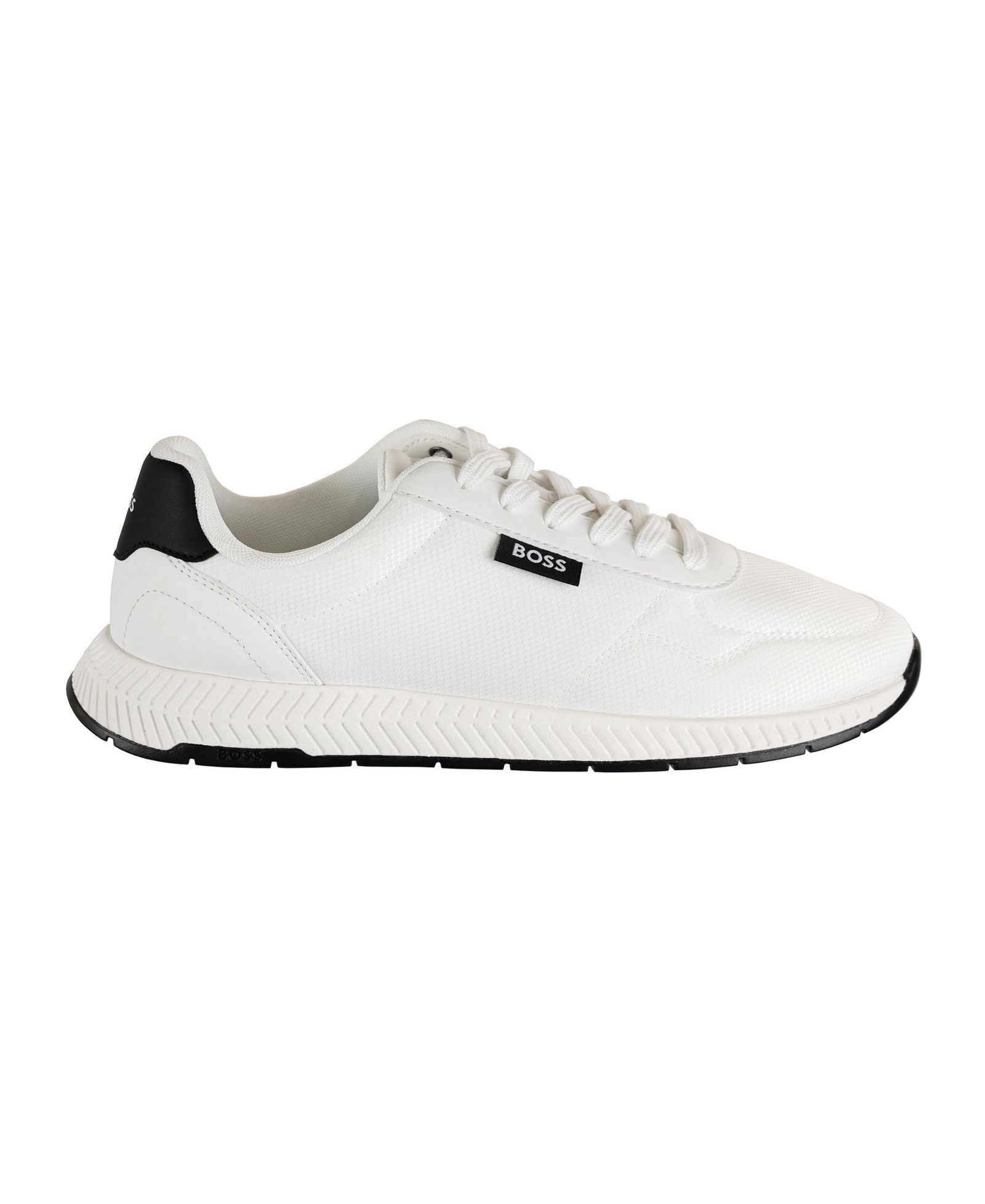 BOSS by Hugo Boss Men's Titanium Round-Toe Running Shoes