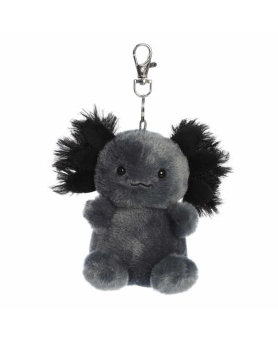 Мягкая игрушка Aurora Mini Onyx Axolotl Palm Pals, черная