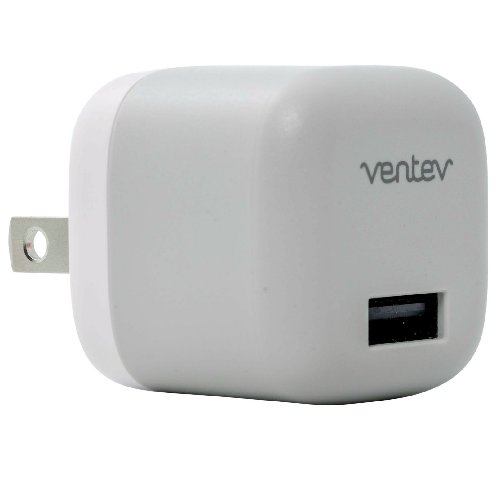 Мини зарядное устройство Ventev 12W USB A и кабель USB A to Apple Lightning