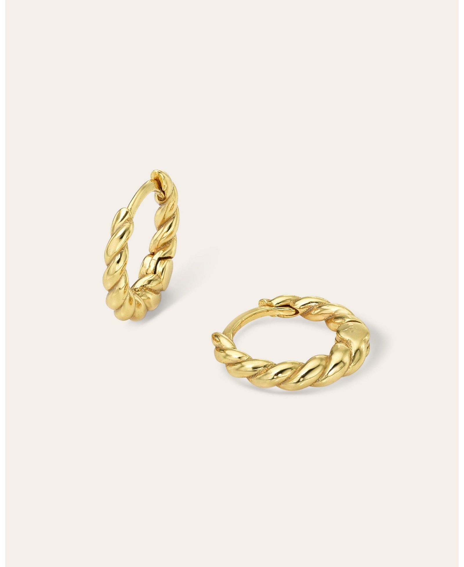 Braided Hoop Earrings